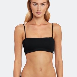 L*SPACE Rebel Bikini Top Adjustable Bandeau S/P